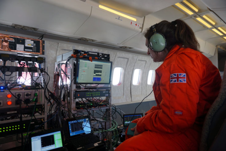 Scientists who are part of the DEFIANT project flew near BAS’s Rothera Research Station to calibrate measurements from ESA and NASA satellites that monitor polar sea ice.